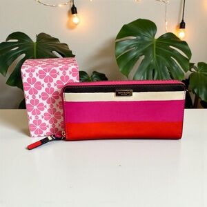 ❤️♠️🩷KATE SPADE❤️♠️🩷Laurel Way Bonita Stripe Neda/EUC
